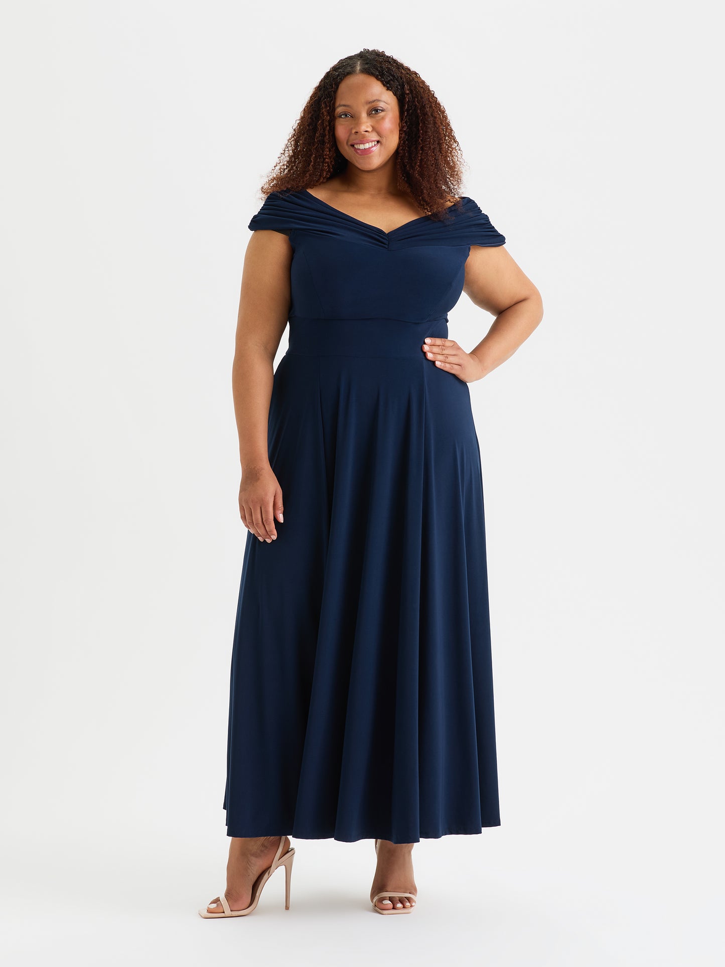 Bardot Navy Maxi Dress